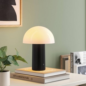 Portable Mushroom Lamp with Rechargeable Battery (Includes LED Light Bulb) - Room Essentials™ - 1 of 4