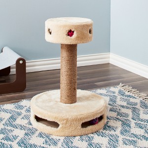 Two by Two Norfolk -  Scratching Post Cat Furniture -  in. Tall - 1 of 4