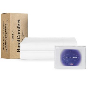 FluffCo Pillow Case Set - 1 of 4