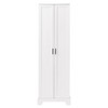 PAGED Storage Cabinet Tall Bathroom Organizer with Adjustable Shelves and 2 Doors, Freestanding Bookshelf Storage Unit for Room - 4 of 4