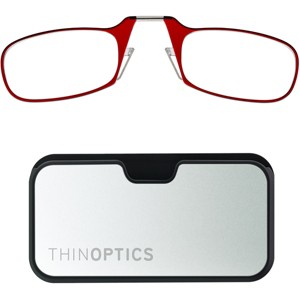 ThinOptics Secure Fit Armless Ultralight Reading Glasses with Metal Finish Pod - 1 of 1