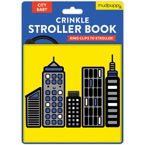 City Baby Crinkle Fabric Stroller Book - (Bath Book) - 1 of 1