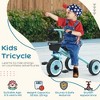 BABYYER Toddler Tricycle, Kids Trike for 2-5 Years Old, 3-Wheel Bike with Adjustable Seat and Bell, Recreation Baby Tricycle for Boys & Girls - 2 of 4