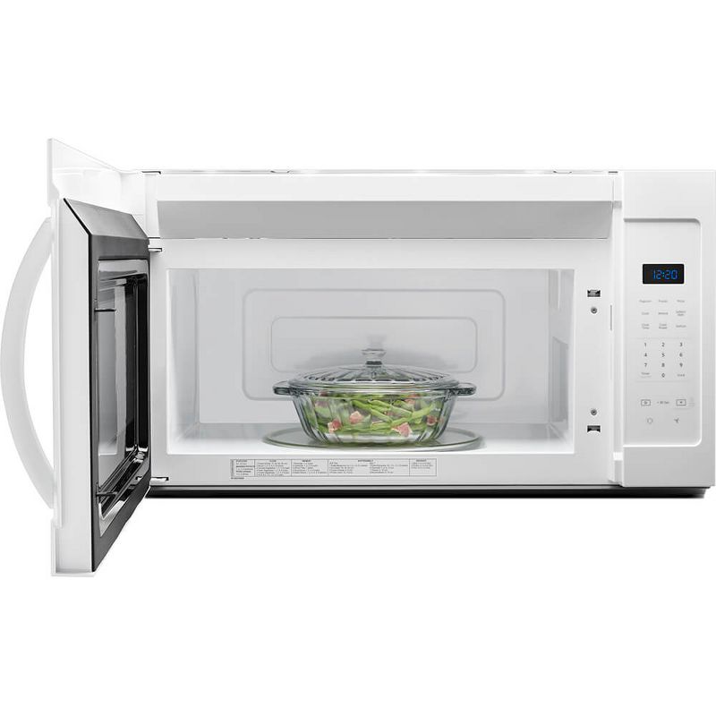 Whirlpool WMH31017HW 1.7 Cu. Ft. White Over-the-Range Microwave, 4 of 6