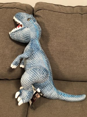 Jurassic World T-rex Kids' Throw Pillow Blue : Target