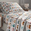 Kids 4 Piece Bed Sheet Set - Cute & Cozy Wrinkle-Resistant with Vibrant Designs - CGK Linens. - 2 of 4