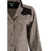 Women's Wo's Houndstooth Shirt - TASHA POLIZZI - 3 of 3