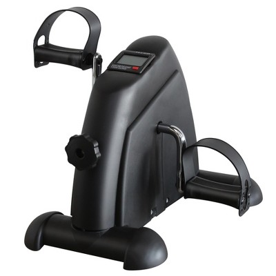 Naysaye Exercise Bikes Mini Training Machine with Display and Strap for Living Room and Bedroom, Black, 13.78"*16.54"*12.6"