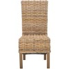 Pembrooke 19" H Rattan Side Chair (Set of 2) - FOX6520 - Safavieh Couture - 2 of 4