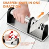 JUJABU 4-in-1 Professional Manual Knife Sharpener - Kitchen Blade & Scissors Sharpening Tool - 3 of 4