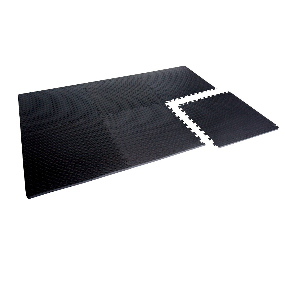 Photos - Gymnastic Mat CAP Pack of Puzzle Gym Floor Mat - Diamond Pattern