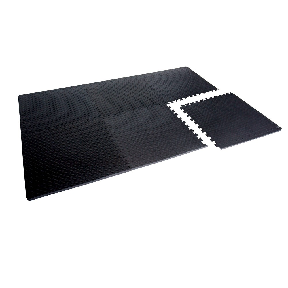 Photos - Garden & Outdoor Decoration CAP Pack of Puzzle Gym Floor Mat - Diamond Pattern