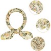 INSPIRE CHIC Women's Chiffon Scarves Floral Print Square Neckerchief 25.6" X 25.6" - 4 of 4
