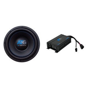 ATG 500 Watt RMS Class D Compact Mono Amplifier with 12" 750 Watt RMS Subwoofer - 1 of 4