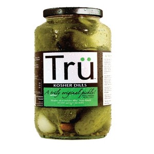 Tru Pickles Original Kosher Dill Pickles 24 oz Jar (Case of 6) - 1 of 1