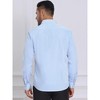 INSPIRE CHIC Men's Long Sleeve Point Collar Long Sleeve Patterned Shirt - 3 of 4