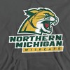 Northern Michigan University Official Wildcats Logo Adult Pull-Over Hoodie - 2 of 4