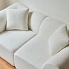 76.4" Velvet 2-Seater Sofa with Pillows, Space-Saving Design and Soft Compressed Cushions - 4 of 4