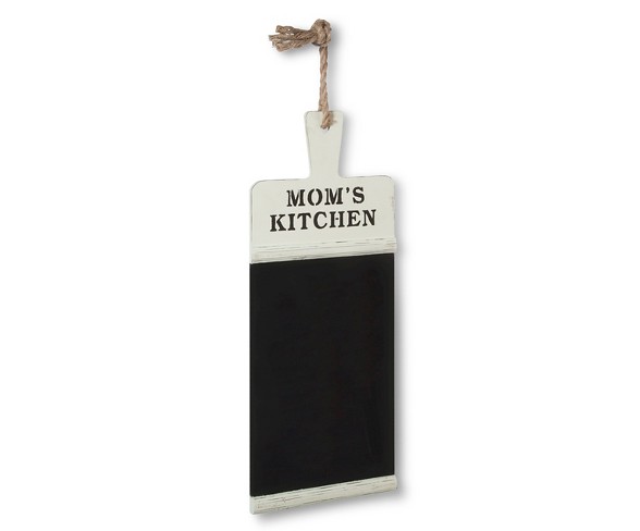 Mom's Kitchen Rustic Chalkboard Wall Message Board