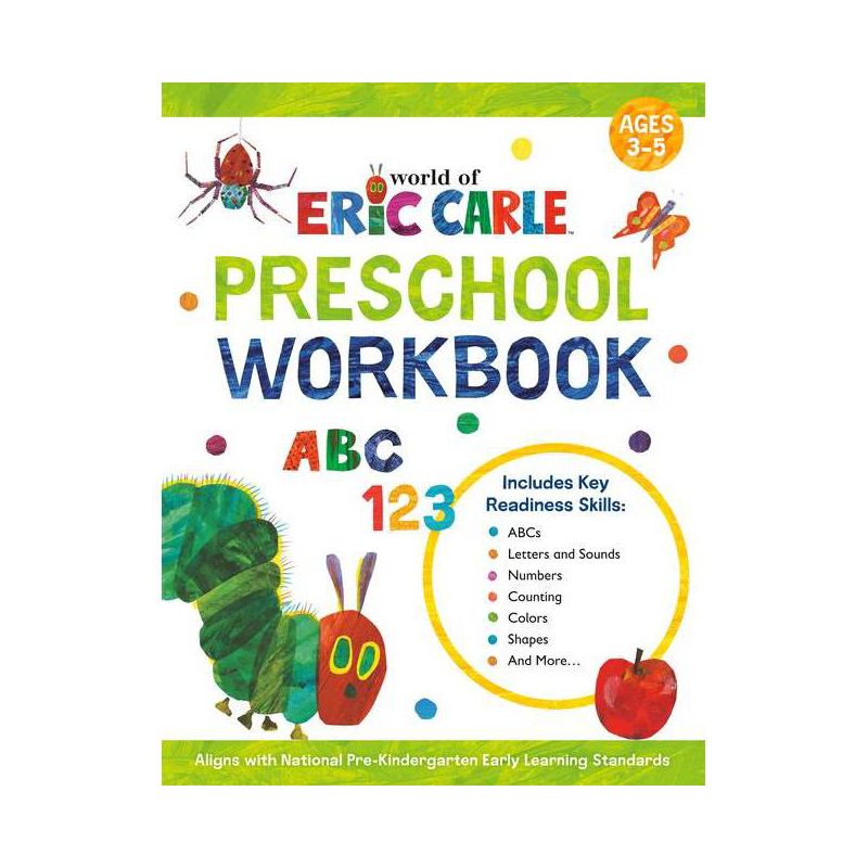 World of Eric Carle Preschool Workbook - by Wiley Blevins (Paperback), 1 of 2