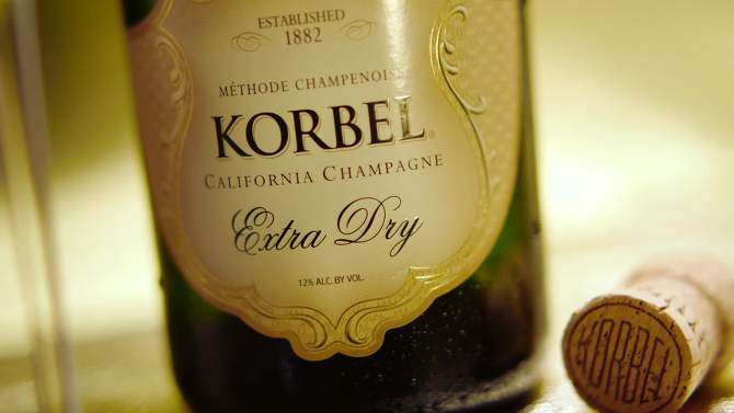 Korbel Extra Dry Sparkling Wine - 750ml Bottle, 2 of 12, play video