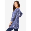 Jessica London Women's Plus Size Stretch Knit Swing Tunic - 4 of 4