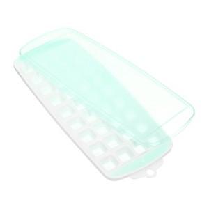 Unique Bargains Removable Stackable Easy Release 36 Grid Ice Cube Trays with Lid 11" x 4.7" - 1 of 4