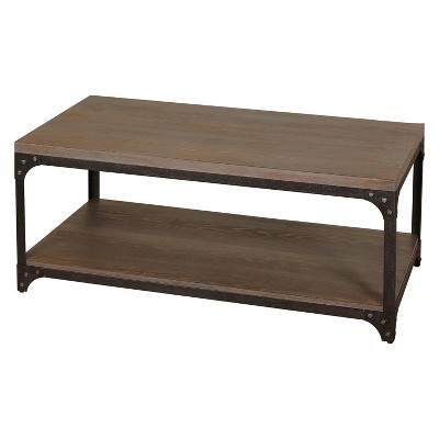 target industrial coffee table