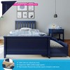 Max & Lily Twin Bed Frame with Storage Drawer, Solid Wood Platform Bed for Kids - 2 of 4