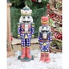Blue Rose Polish Pottery 618 Vena Large Nutcracker - 3 of 3