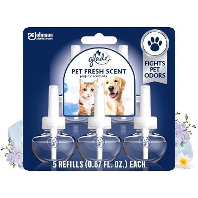Glade Piso Liquid Air Freshener - Pet Fresh - 3.35 fl oz/5ct