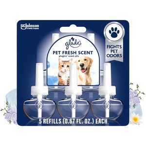 Glade Piso Liquid Air Freshener - Pet Fresh - 3.35 fl oz/5ct - 1 of 4