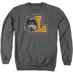 Loyola University Chicago Official Distressed Primary Adult Crewneck Sweatshirt - 1 of 4