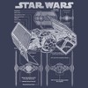 Mens Star Wars TIE Fighter Schematic Tank Top - 2 of 4