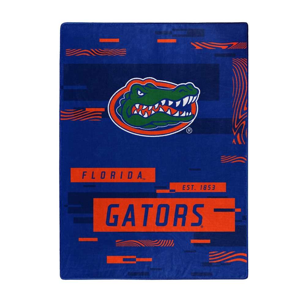 Photos - Duvet NCAA Florida Gators Digitized 60 x 80 Raschel Throw Blanket