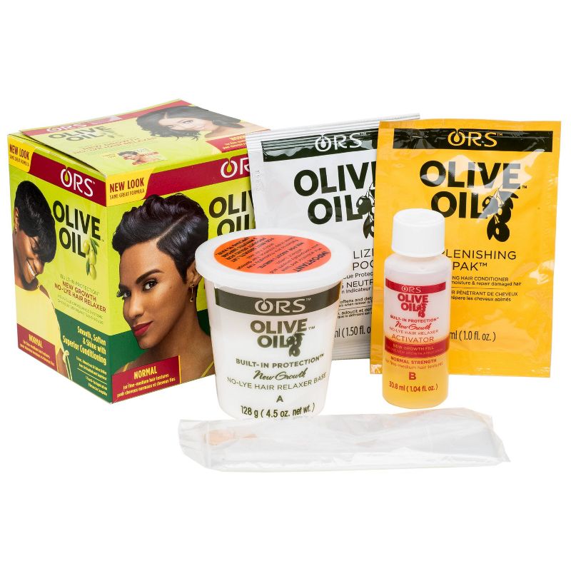 ORS Olive Oil New Growth Normal Hair Relaxer - 3oz, 4 of 6