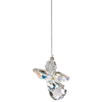 Woodstock Crystal Suncatchers  Crystal Guardian Angel Sapphire  Crystal Wind Chimes For Inside  Office  Kitchen  Living Room DÃƒÂ©cor  1"L