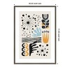 Amanti Art Abstract Garden 2 by Ioana Horvat Wood Framed Wall Art Print - 4 of 4