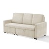 Gymojoy 71" Corduroy Fabric L-Shaped Sofa with Reversible Chaise & Seats Storage for Living Room - 4 of 4