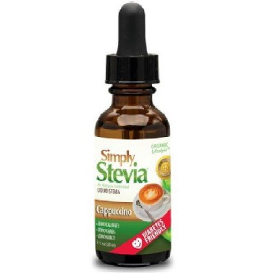 Simply Liquid Stevia Cappuccino by Stevia International  -  1 oz Liquid