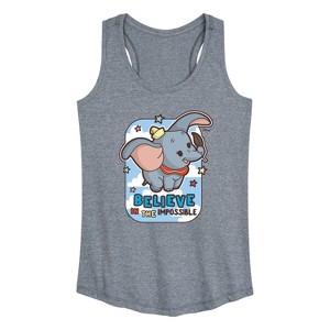 Women's - Disney - Dumbo Graphic Racerback Tank - 1 of 4