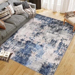 Area carpet, living room carpet, washable worn-out bedroom carpet, used for offices and dining rooms - 1 of 4
