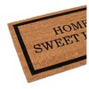 BirdRock Home Home Sweet Home Coir Doormat - 18 x 30" - image 2 of 4