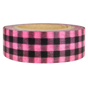 Wrapables Plaid Pattern Japanese Washi Masking Tape - 1 of 4