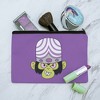 Powerpuff Girls Mojo Jojo Head Makeup Cosmetic Bag Organizer Pouch - 2 of 4
