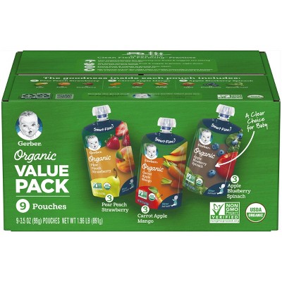 baby food pouches target