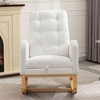 CAVINAS Accent Chair Rocking Chair with Footrest Chaise Lounge Chair Indoor with High Back Glider Rocking Chair - 2 of 4
