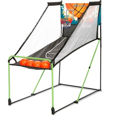 foldable basketball arcade game