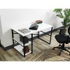 NicBex 47 Inch Computer Desk Home Office Desk with 2 Open Shelves and Metal Frame - 4 of 4