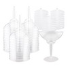 Northwest Enterprises Plastic Margarita Glasses 12 oz 10 Count - 2 of 4